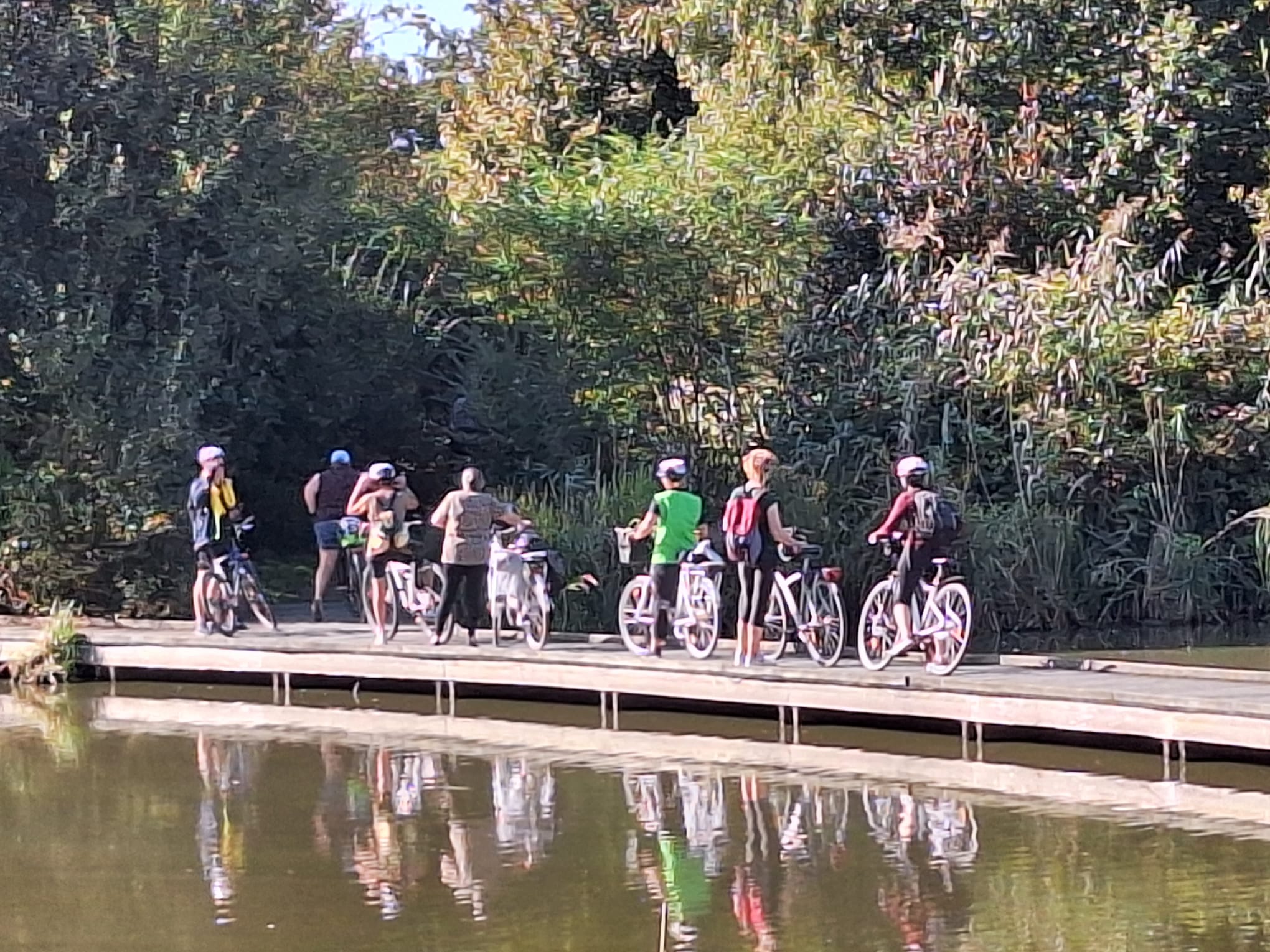 randonnée à vélo