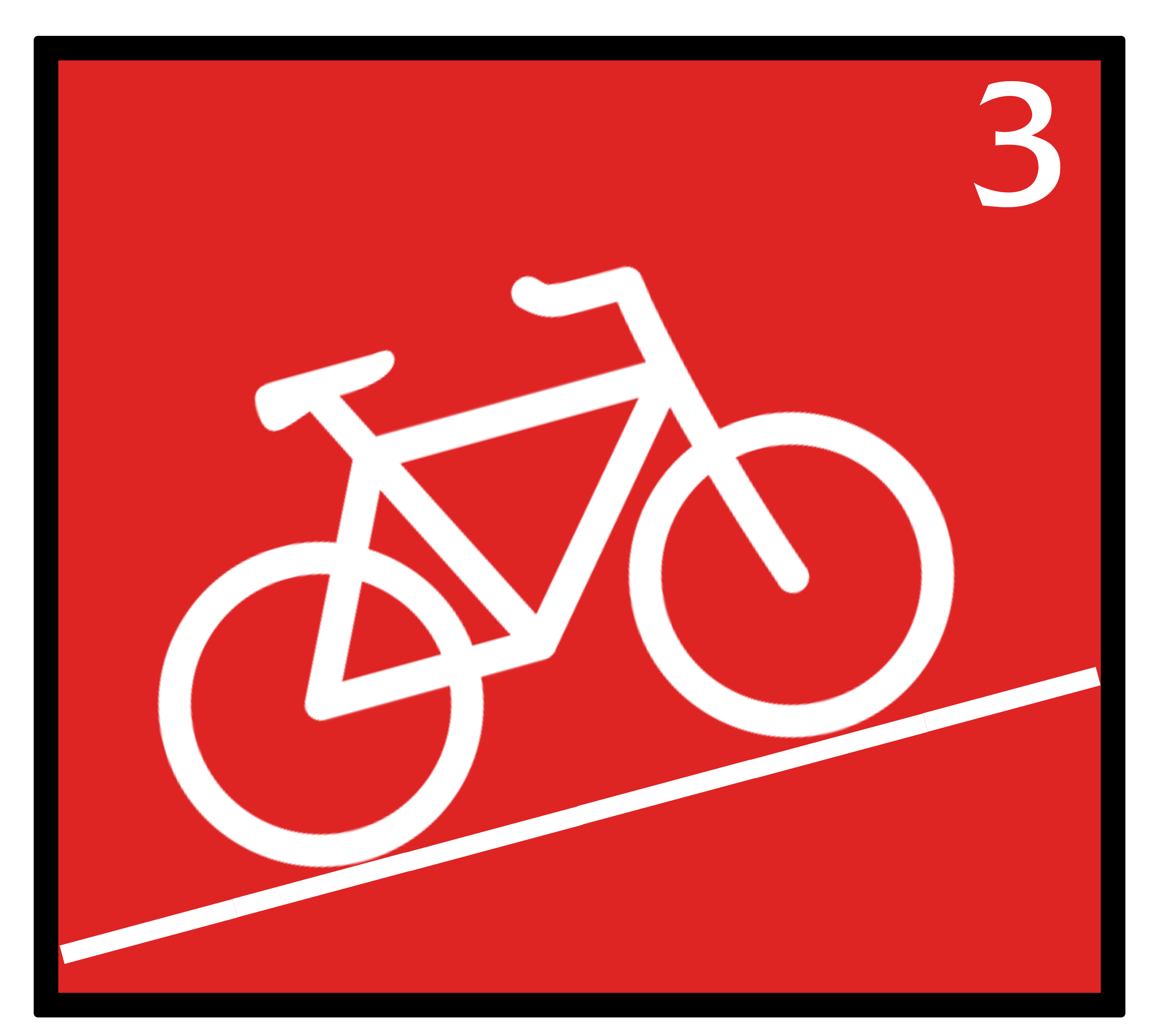 icone difficulté niveau trois